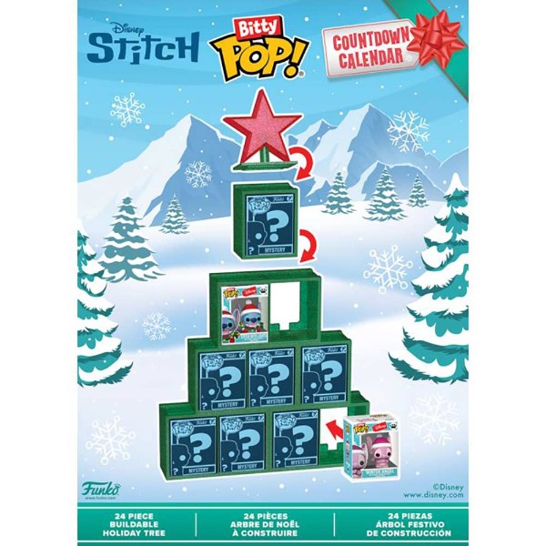 Funko Pocket Pop! Stitch Holiday - 4 Pack Tree Box - Lilo and Stitch - Llavero - Minifigura de Vinilo Coleccionable Llavero Original - Relleno de Calcetines - Idea de Regalo - Mercancia Oficial Funko Pocket Pop! Stitch Holiday - 4 Pack Tree Box - Lilo and Stitch - Llavero - Minifigura de Vinilo Coleccionable Llavero Original - Relleno de Calcetines - Idea de Regalo - Mercancia Oficial