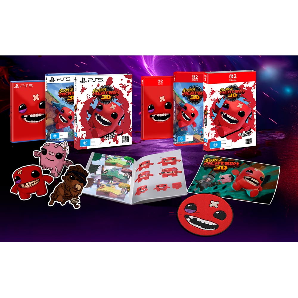 Super Meat Boy 3D - Special Edition - Packshot 2