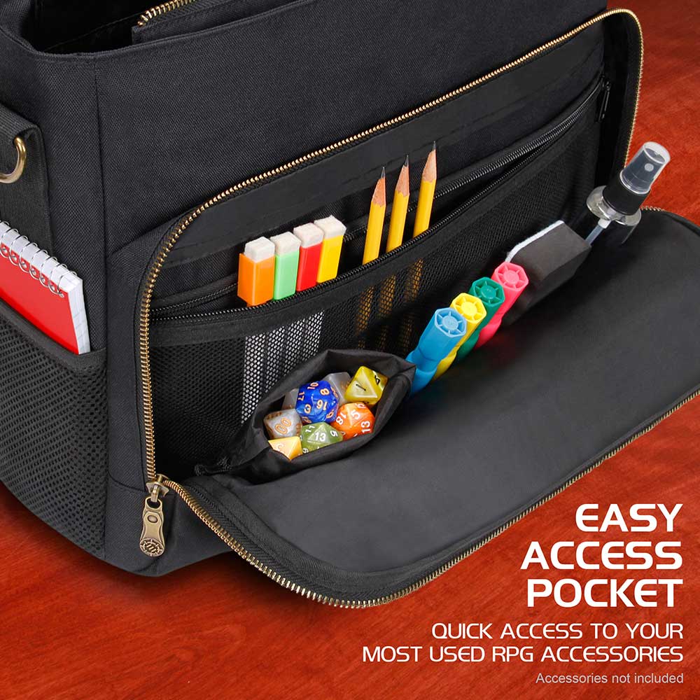 Enhance Tabletop - RPG Players Essentials Bag - Black - Packshot 3