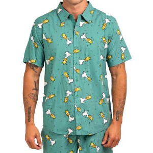 The Simpsons - Homer in The Hedge Short-Sleeved Shirt