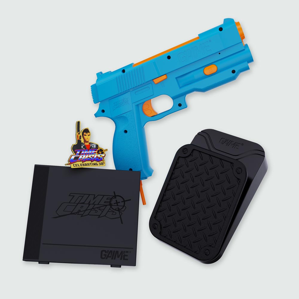 G’AIM’E Time Crisis Gun Controller Set Premium Pack (1 Gun) - Packshot 2
