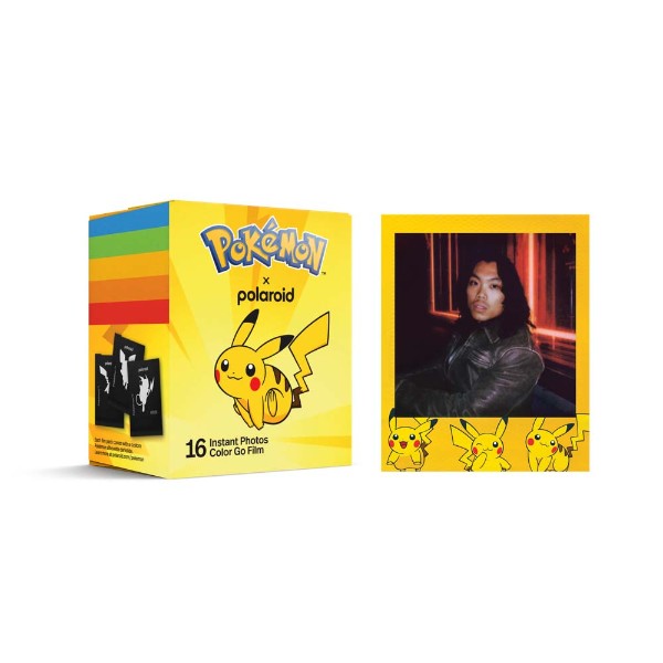 Pokemon × Polaroid - Colour Film for Go - Pikachu Edition Frame 16 Pack - Packshot 2