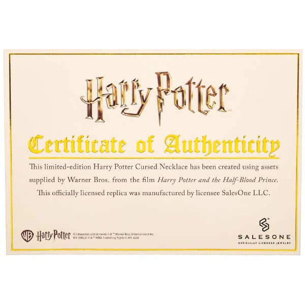 Harry Potter - Cursed Necklace Replica - Packshot 4