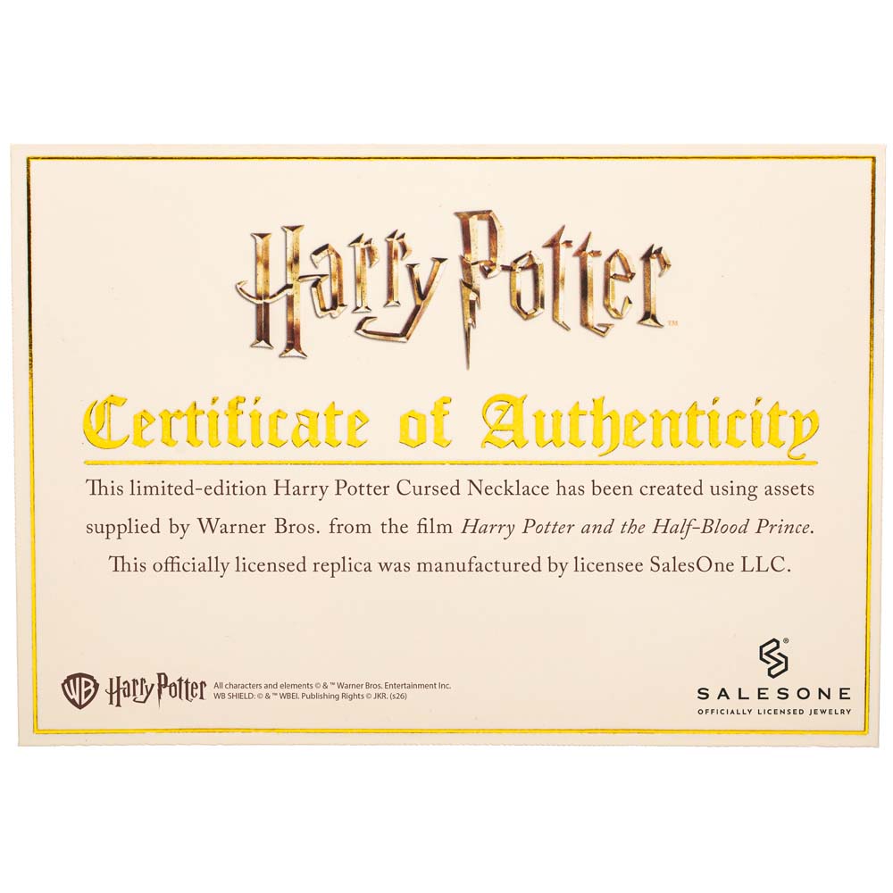 Harry Potter - Cursed Necklace Replica - Packshot 4