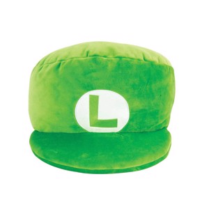 Nintendo - Mario - Mega Luigi Plush Hat Large