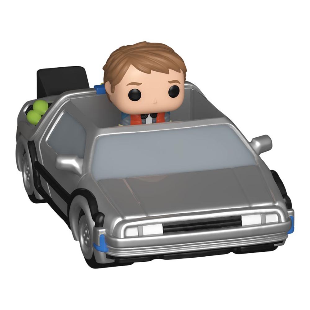 Back to the Future - Marty McFly & Delorean Bitty Pop! Ride - Packshot 1