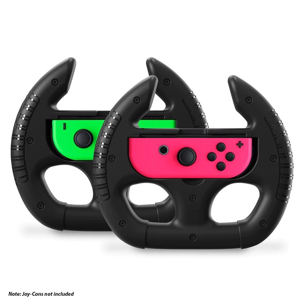4Gamers JoyCon Racing Wheel Twin Pack Nintendo Switch EB Games New