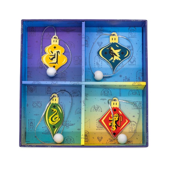 Harry Potter - Hogwarts Houses Christmas Ornaments 4-Pack - Packshot 1