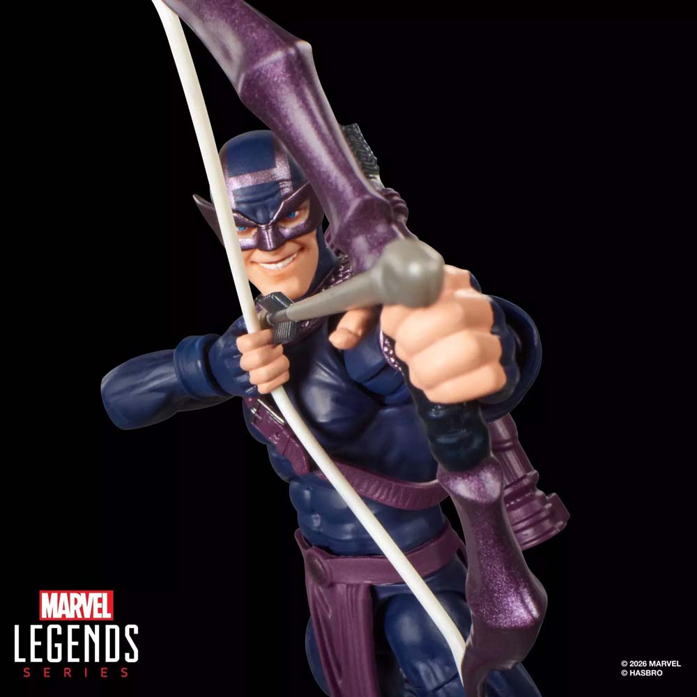 Marvel - Dark Avengers Hawkeye Marvel Legends Action Figure - Packshot 5