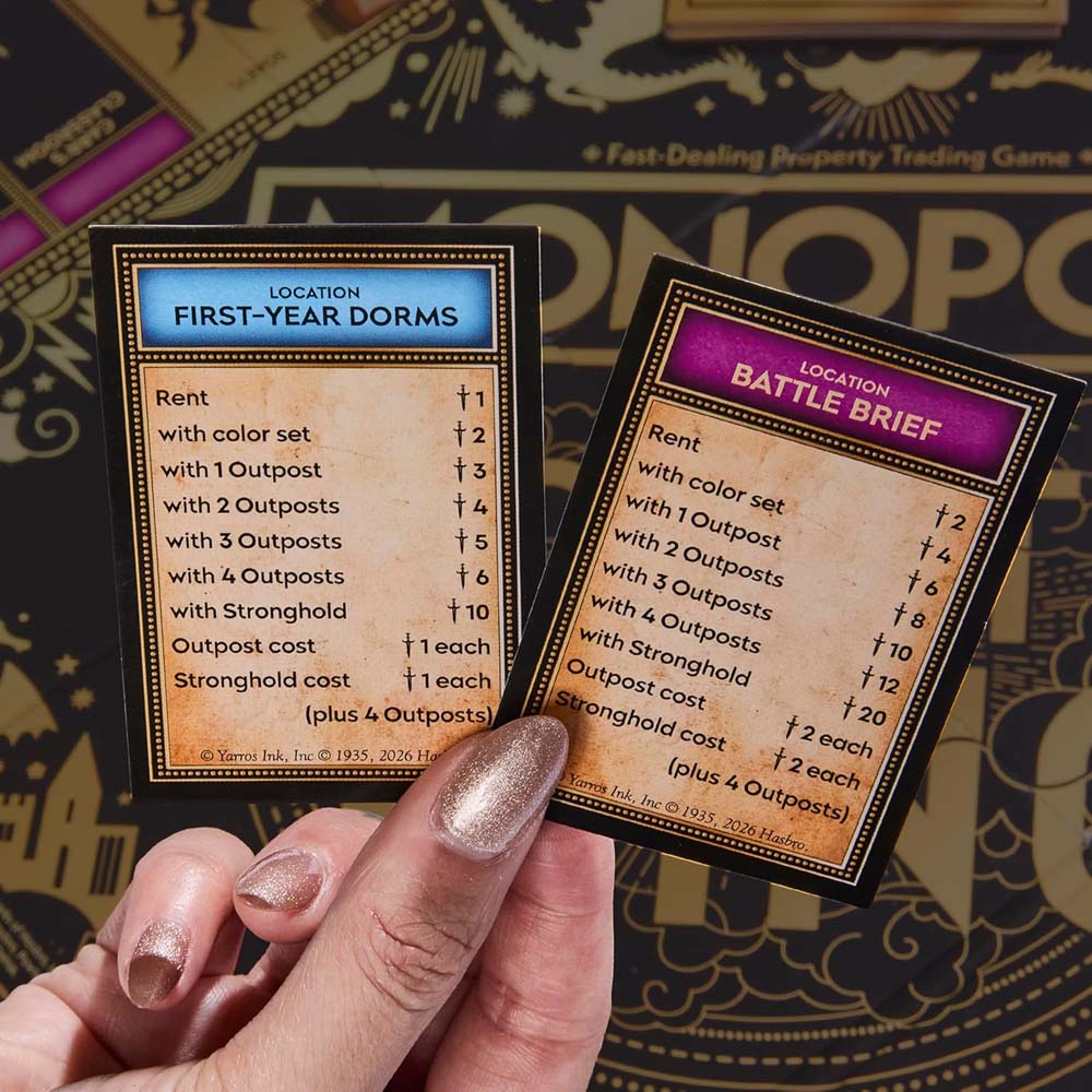 Monopoly - Fourth Wing Edition Board Game - Packshot 6