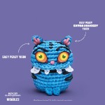 Netflix - KPop Demon Hunters - The WOOBLES Derpy Tiger Crochet Kit - Packshot 2