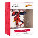 Marvel - Spider-Man - Spider-Man Hanging From Lights Hallmark Keepsake Ornament - Packshot 6