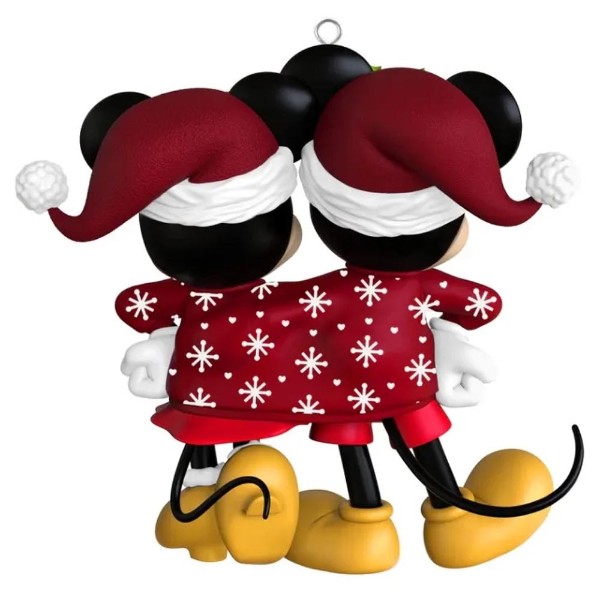 Disney - Mickey & Minnie Sweater-Sharing Sweethearts 2025 Hallmark Keepsake Ornament - Packshot 2