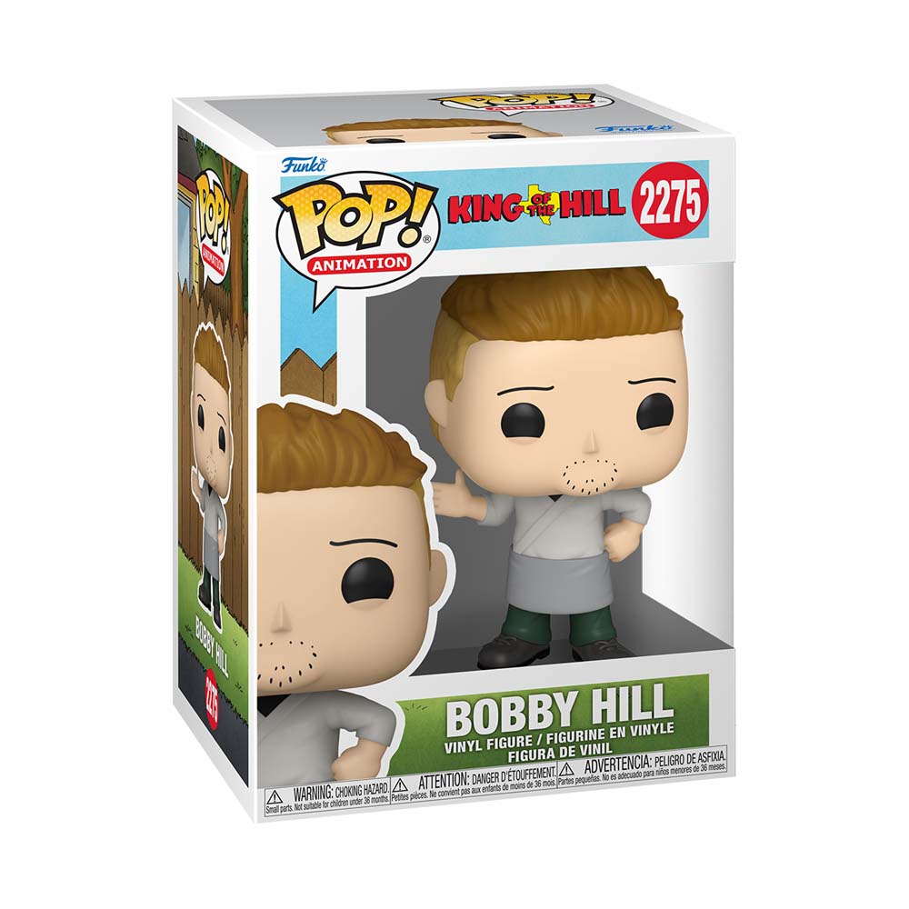 King of the Hill - Bobby Hill (Robata Chane) Pop! Vinyl Figure - Packshot 2