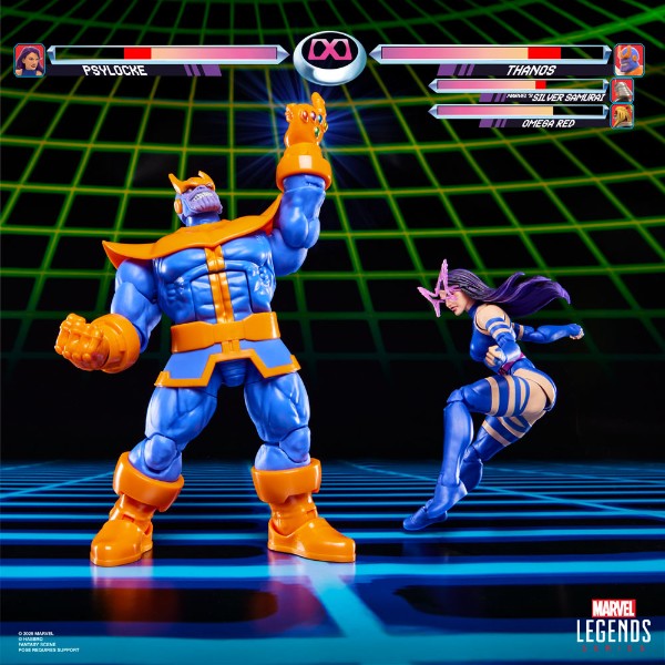 Marvel Legends Series Gamerverse Psylocke vs. Thanos 6" Action Figure - Packshot 6