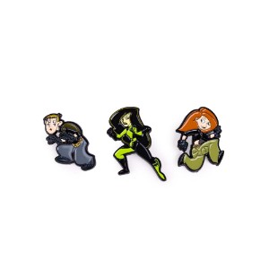 Disney - Kim Possible - Kim, Shego & Ron Pin 3-Pack
