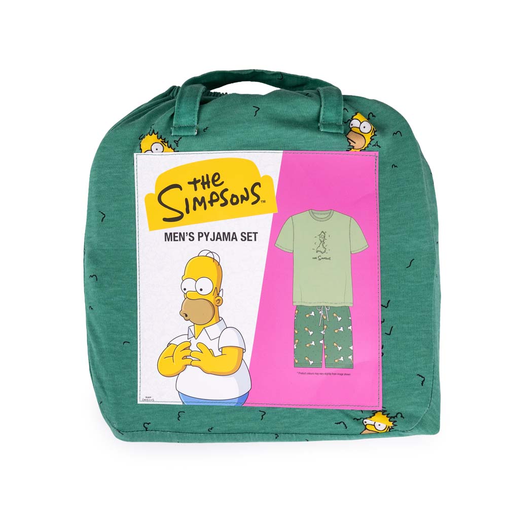 The Simpsons - Homer in The Hedge Men's Pyjama Set - Packshot 2