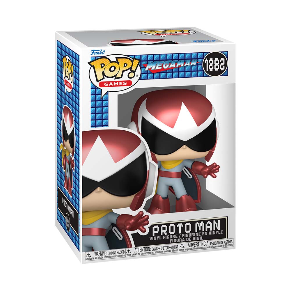 Mega Man - Proto Man Pop! Vinyl Figure - Packshot 2