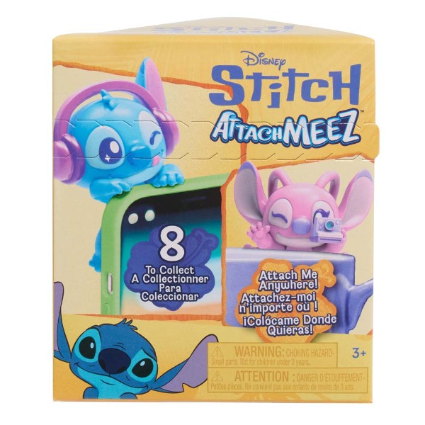Disney - Lilo & Stitch - Attachmeez Mini Figure Blind Box (Single Box) - Packshot 1