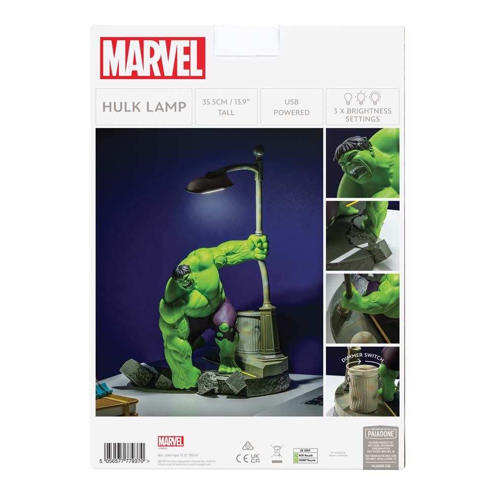 Marvel - Hulk - Lamp Post Desktop Light - Packshot 5