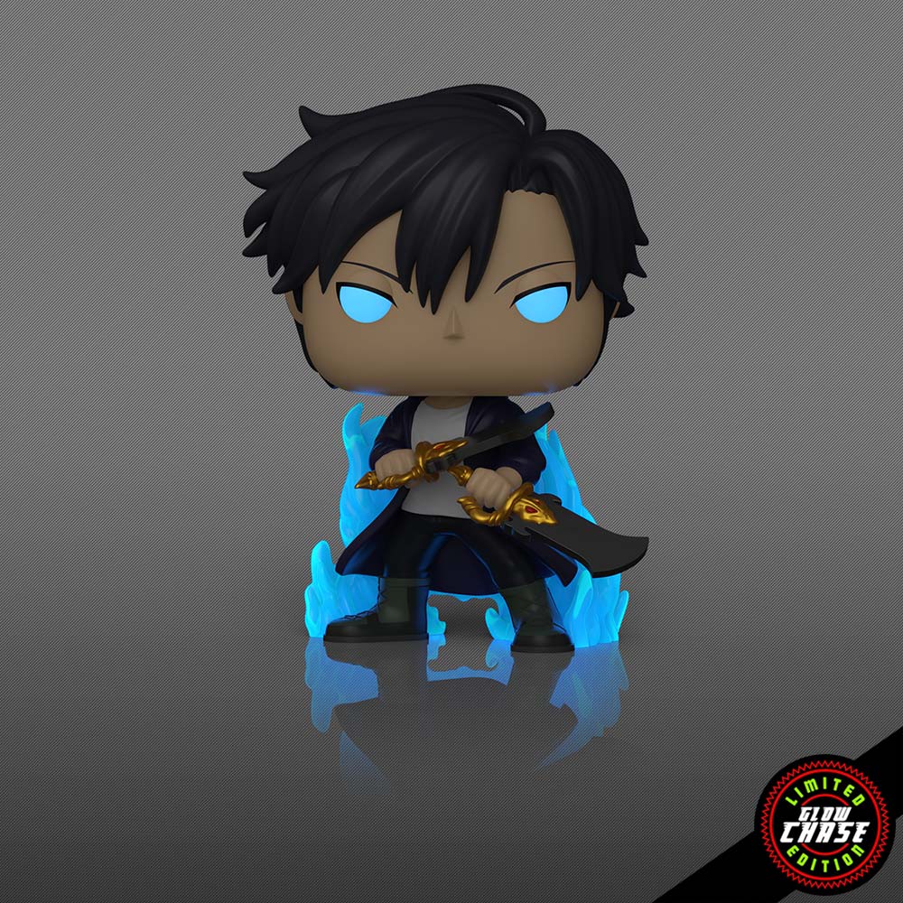 Solo Leveling - Sung Jinwoo (Blue Aura) Pop! Vinyl Figure - Packshot 3