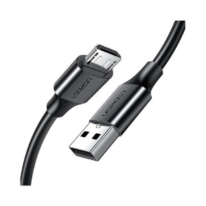 UGreen Micro USB to USB 2.0 A Male Cable 2M 480Mbps 2A Charging Black