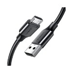 UGreen Micro USB to USB 2.0 A Male Cable 2M 480Mbps 2A Charging Black - Packshot 1