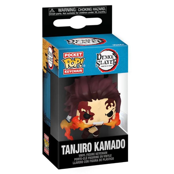 Demon Slayer - Tanjiro Flash Pocket Pop! Keyring - Packshot 2