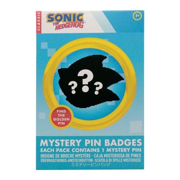 Sonic the Hedgehog - Mystery Pin Badge Blind Box (Single Box) - Packshot 1
