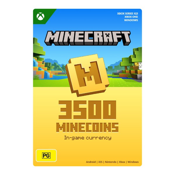 Minecraft - 3,500 Minecoins (In-Game Currency) - Packshot 1