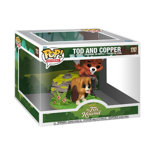 Disney - The Fox and the Hound - Tod & Copper Pop! Moment Vinyl Figure - Packshot 2