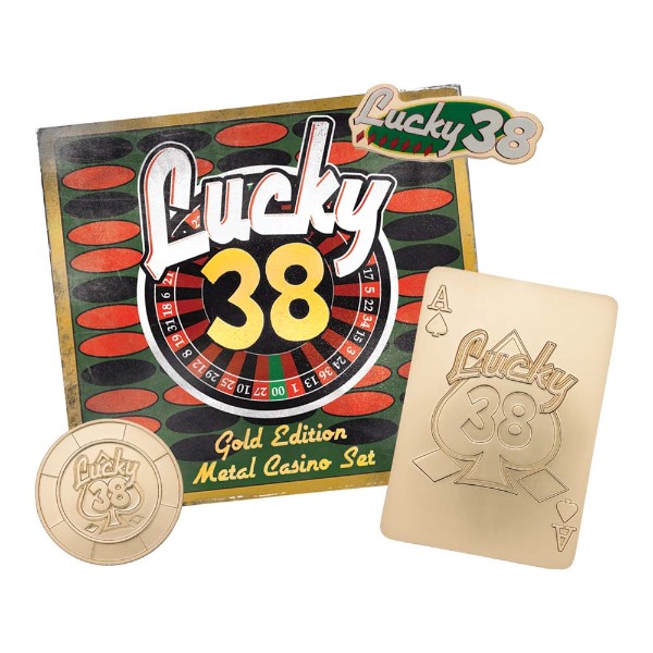 Fallout New Vegas - Lucky 38 Imitation Gold Casino Set - Packshot 1