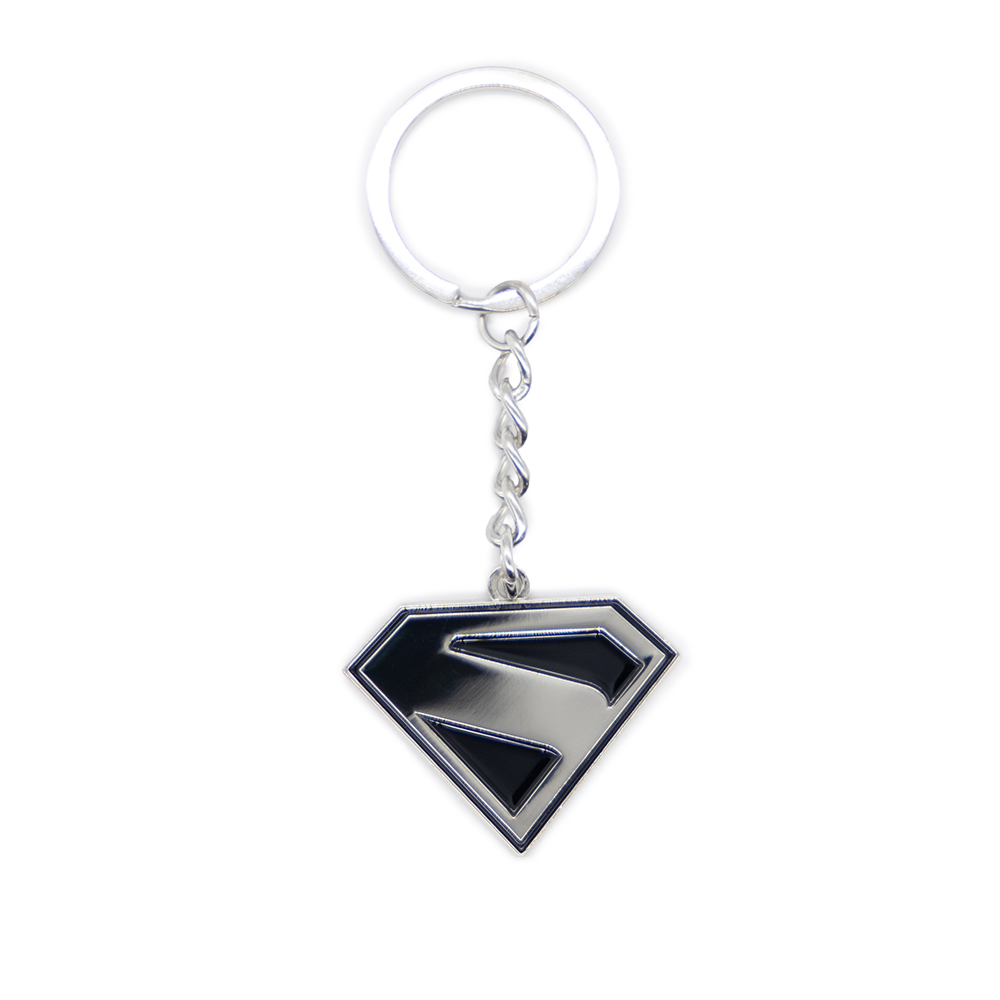 DC Comics - Superman 2025 - Superman Shield Keyring - Black - Packshot 2