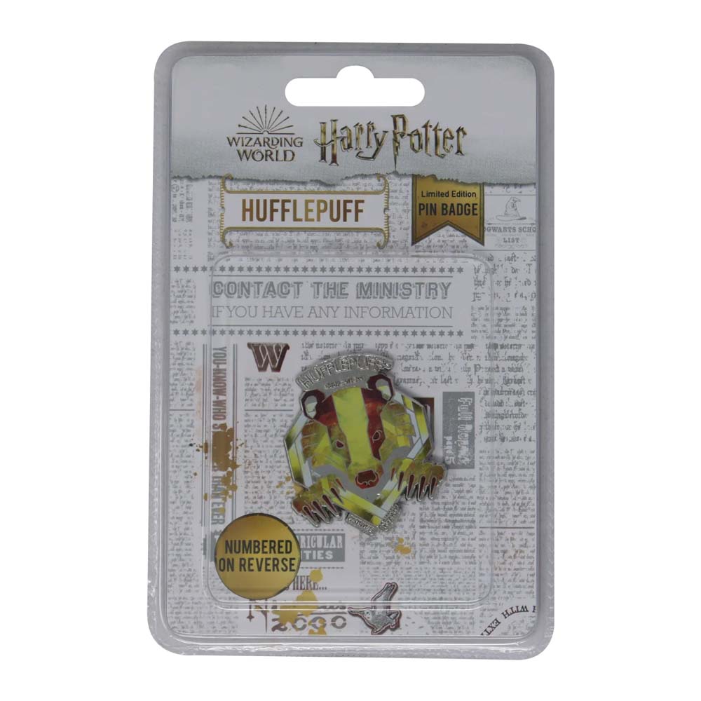 Harry Potter - Hufflepuff House Pin Badge - Packshot 2