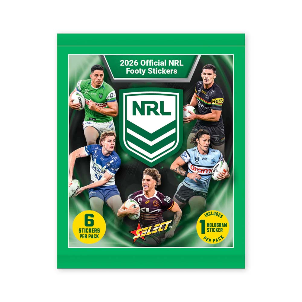 NRL - Select 2026 Footy Stickers Book Bundle - Packshot 6