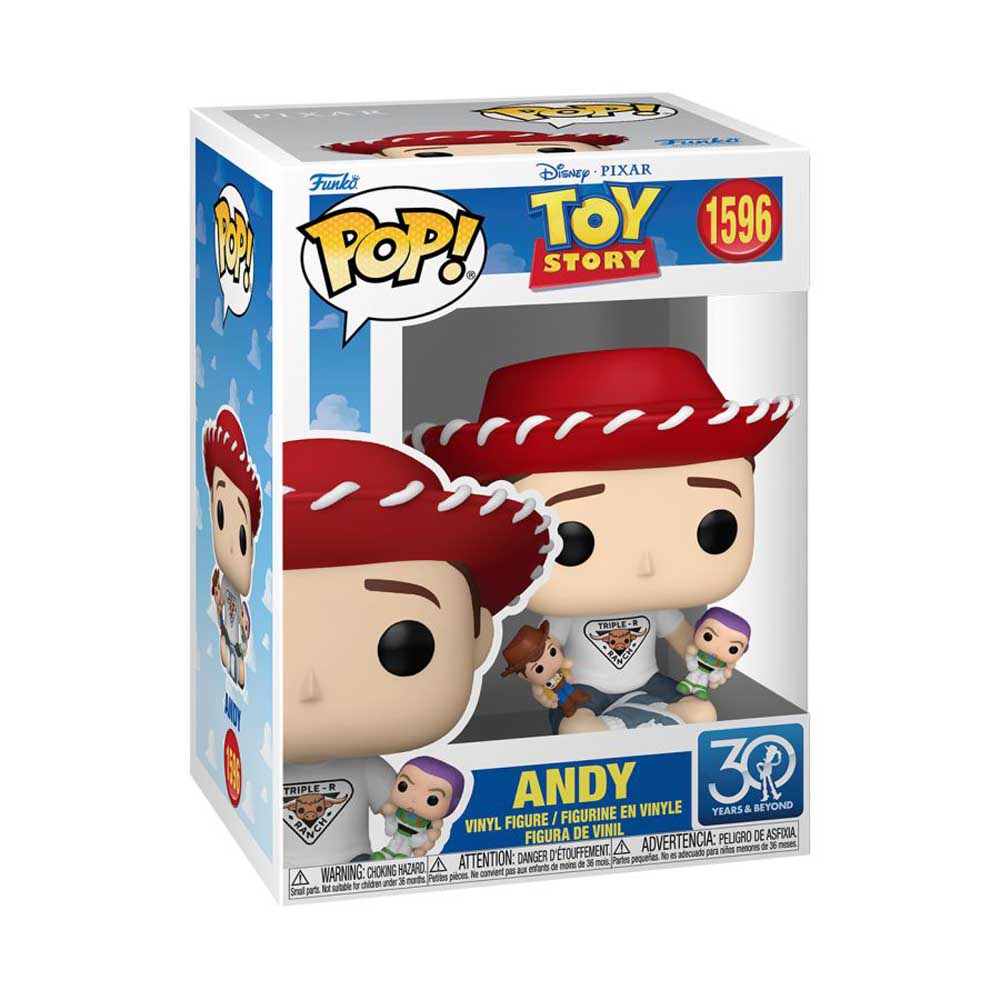 Pixar - Toy Story 30th Anniversary - Andy Pop! Vinyl Figure - Packshot 2