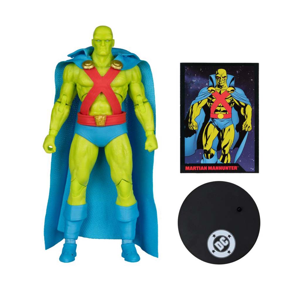 DC Comics - Justice League - Martian Manhunter (Justice League #71) Page Punchers 7" Action Figure with Comic Book - Packshot 6