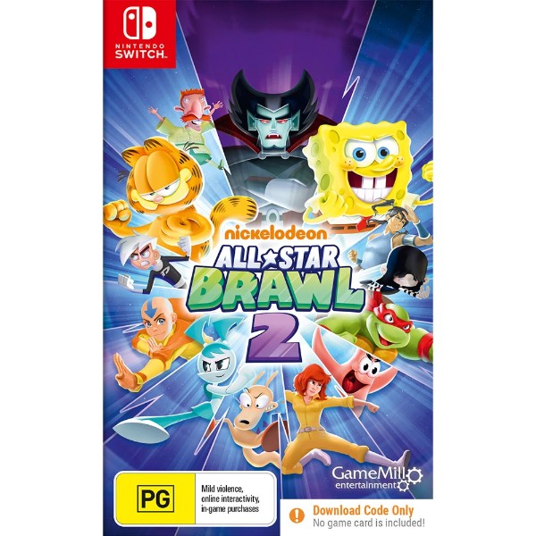 Nickelodeon All-Star Brawl 2 (Code-in-a-Box) - Packshot 1