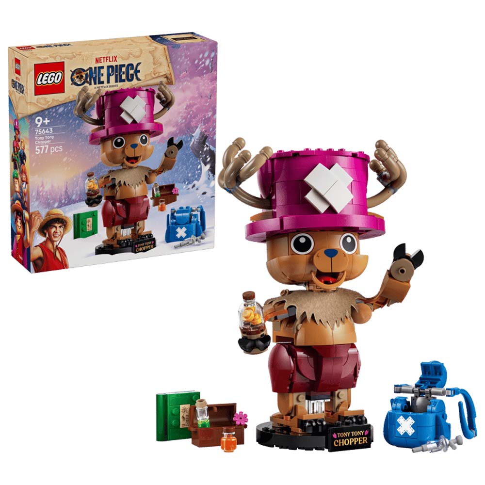 Netflix - One Piece - LEGO Tony Tony Chopper #75643 - Packshot 5