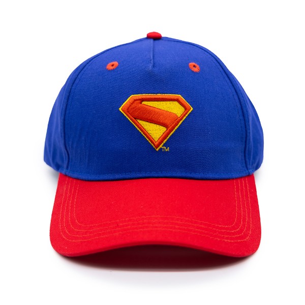 DC Comics - Superman 2025 - Classic Superman Shield Curve-Brim Cap - Packshot 2