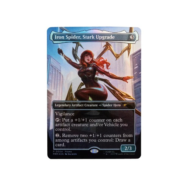 Marvel x Magic: The Gathering - Mary Jane Watson (Iron Spider) Marvel Legends Action Figure - Packshot 3