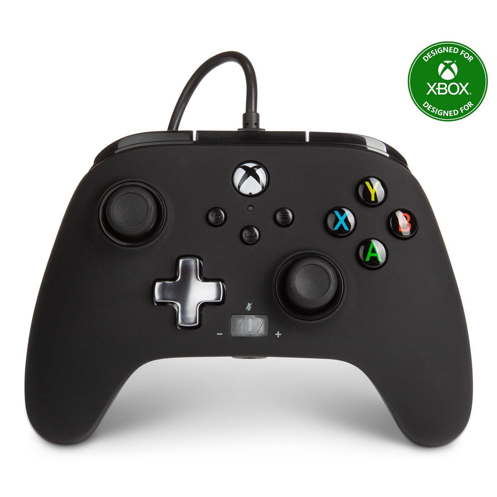 Power A - Xbox One - Enhanced Wired Controller - Black - Xbox One - EB