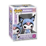 Sanrio - Hello Kitty & Friends - Kuromi as Baku Flocked Pop! Vinyl Figure - Packshot 2