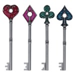 Resident Evil 2 - Set of Card Suit Keys Replica - Packshot 1