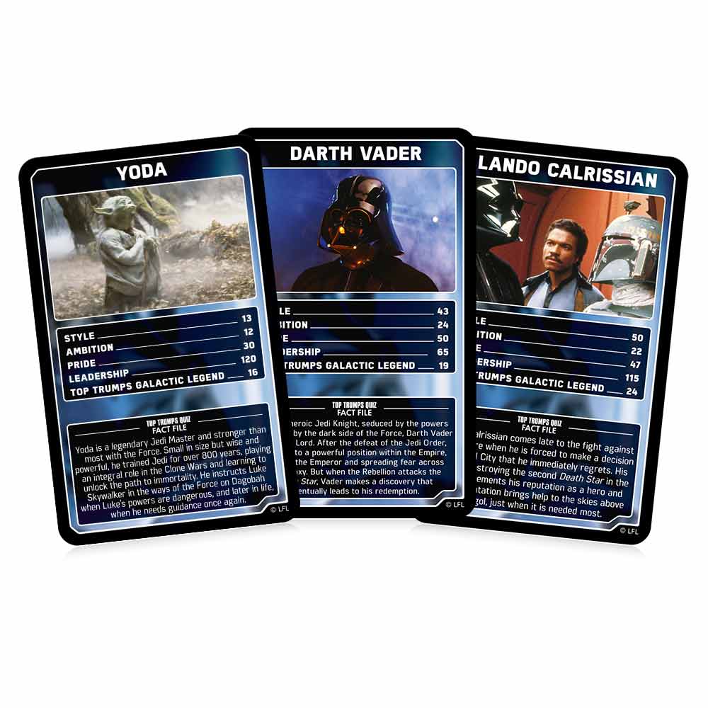 Star Wars Top Trumps Battlemat The Skywalker Saga Card Game Card 