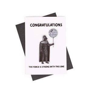 Star Wars - The Force Is Strong with This One Greetings Card