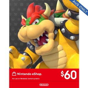 Nintendo eShop $60 Gift Card Digital Voucher
