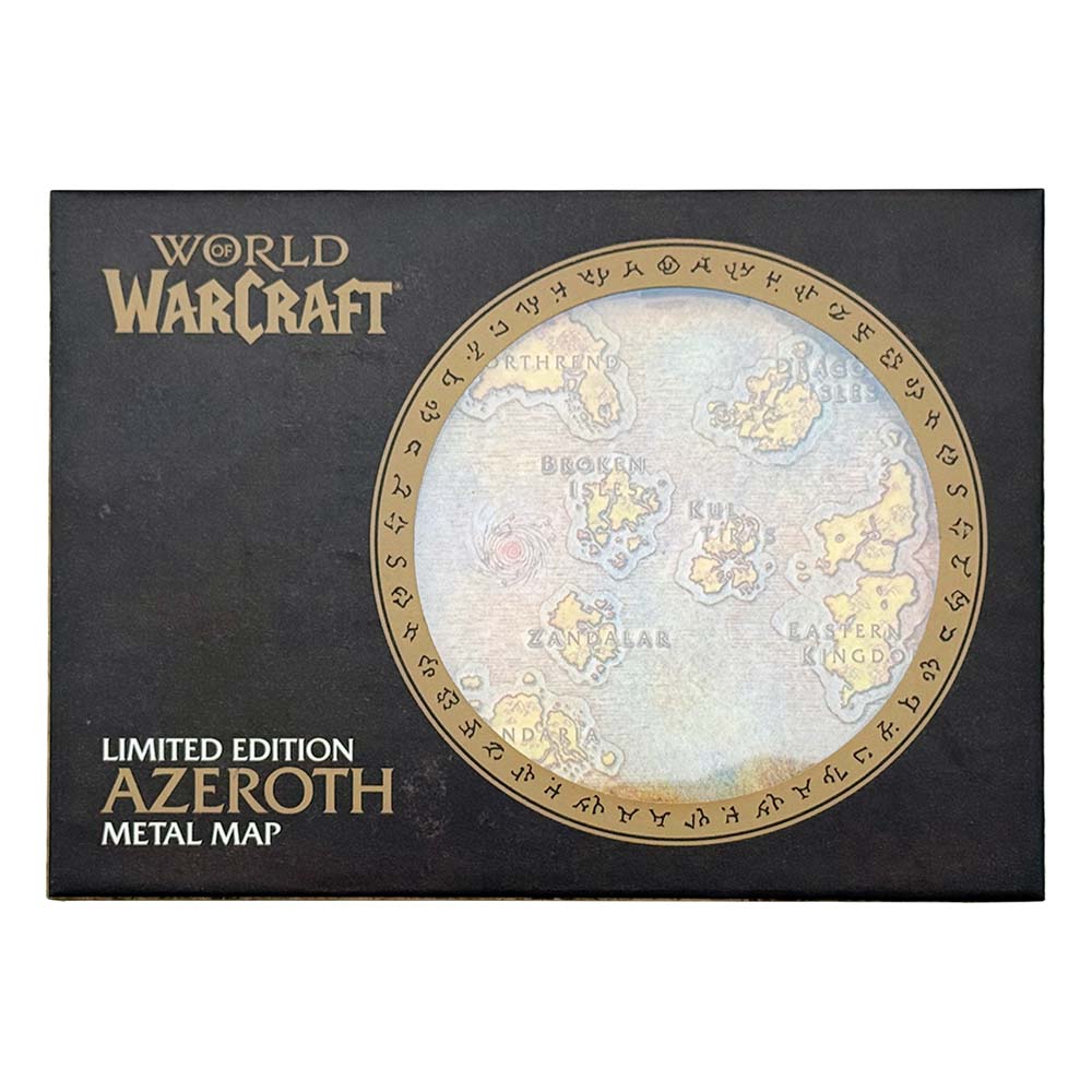 World of Warcraft - Metal Map of Azeroth Limited Edition Replica - Packshot 5