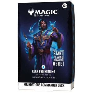 Magic: the Gathering - TCG - Foundations Commander Deck - Blue