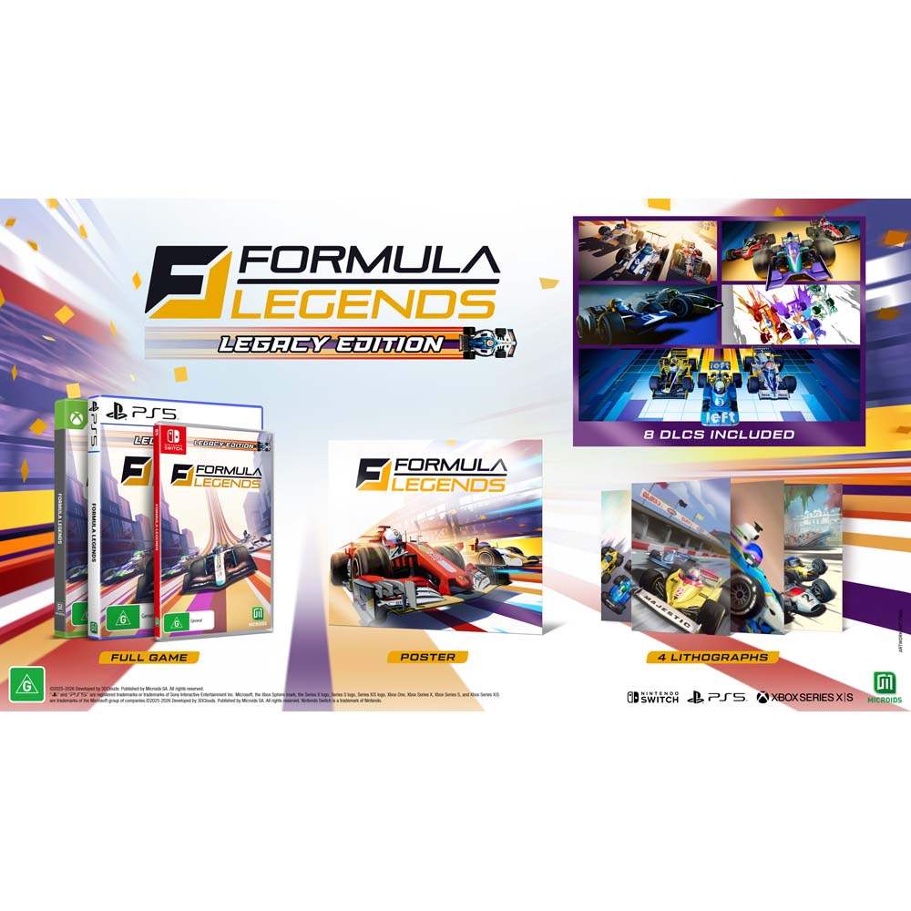 Formula Legends: Legacy Edition - Packshot 2